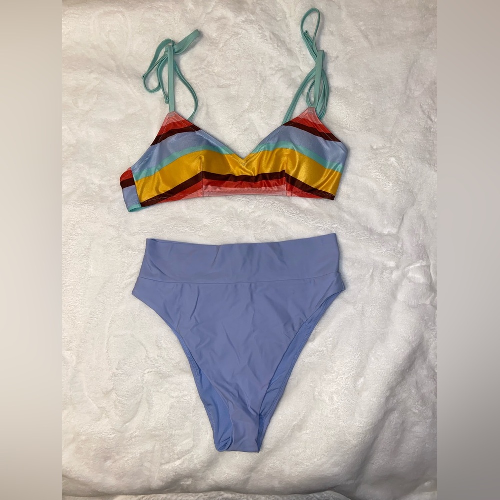 Aerie Bikini High Cut Cheeky Bottom